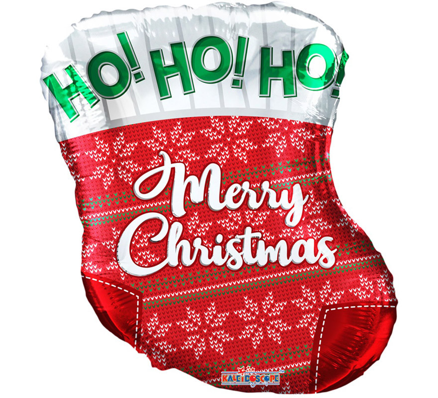 46cm Christmas Stocking Foil Balloon 46cm Christmas Stocking Foil Balloon