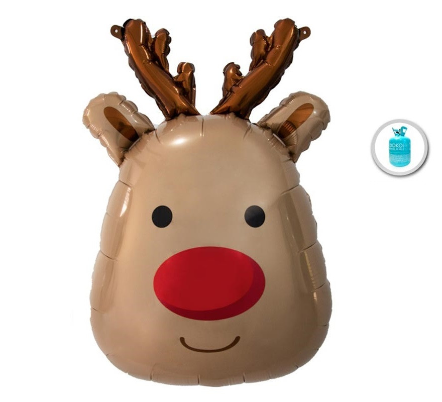 Reindeer Foil Balloon 51X78.5 cm