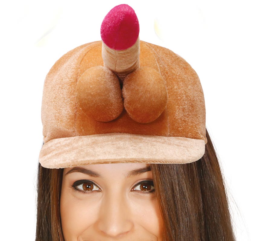 Cap with Penis Cap with Penis