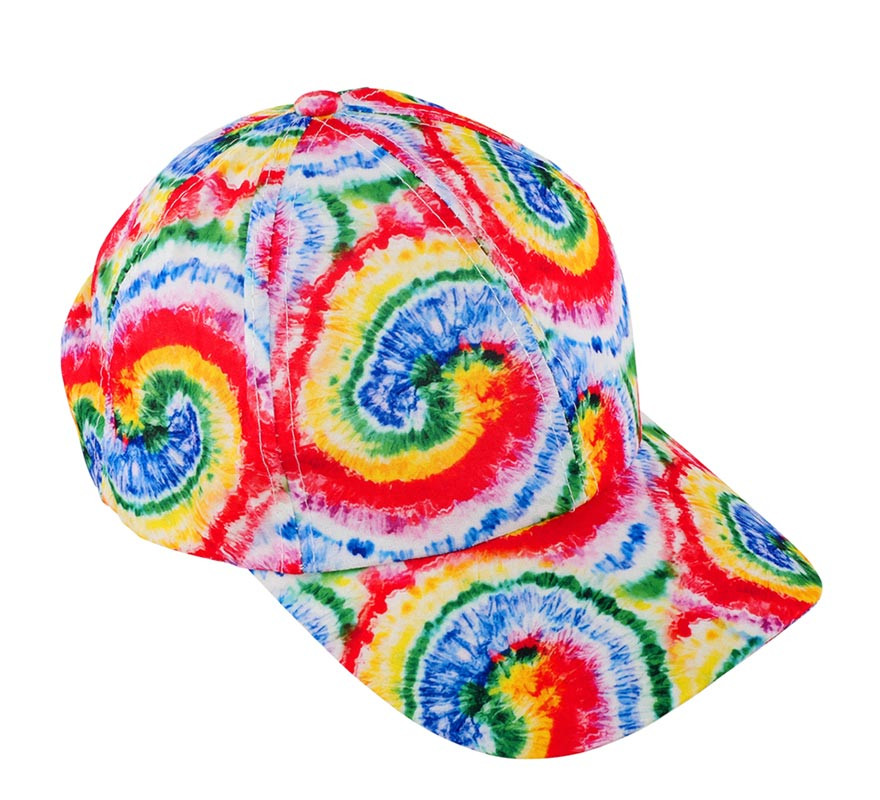 Boné Hippie Espiral Colorido