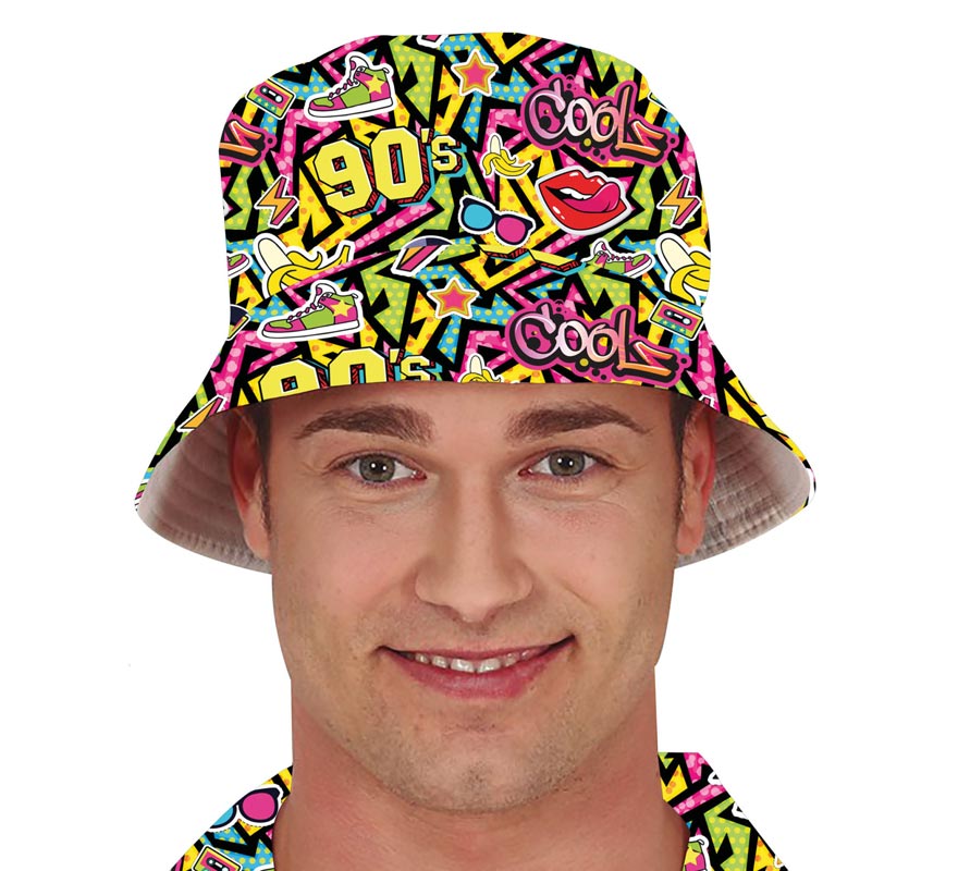 Chapéu dos anos 90 em várias cores