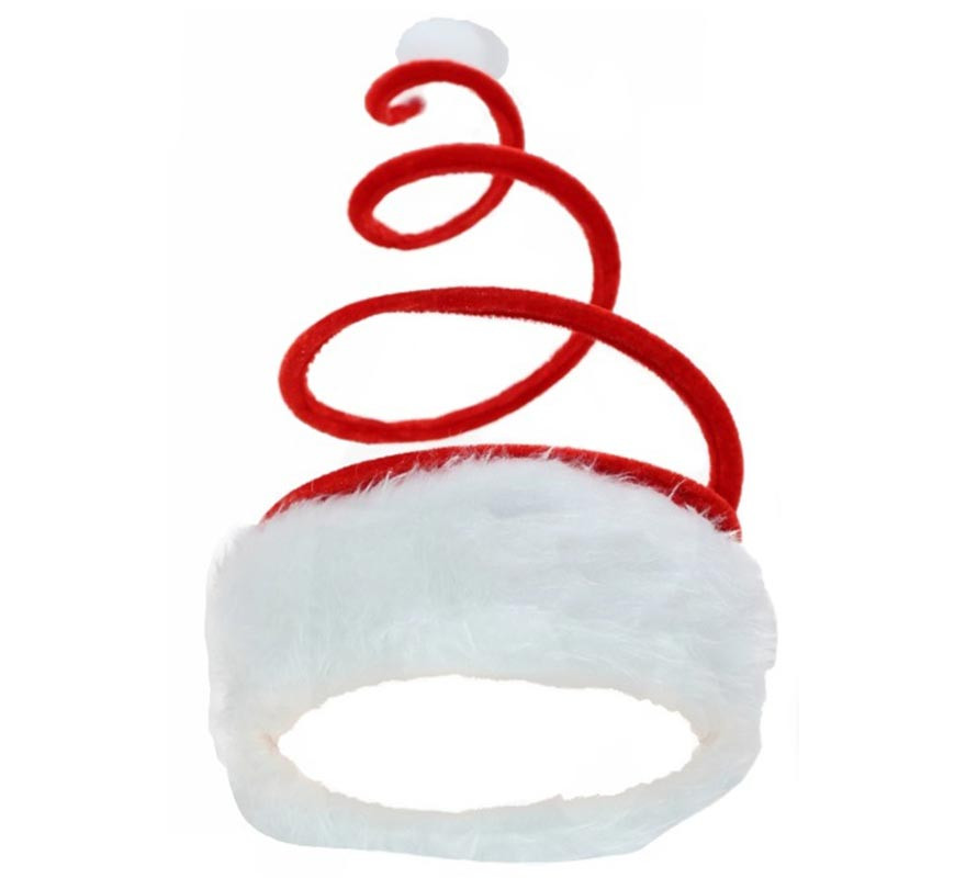 Chapéu de Papai Noel Primavera Espiral
