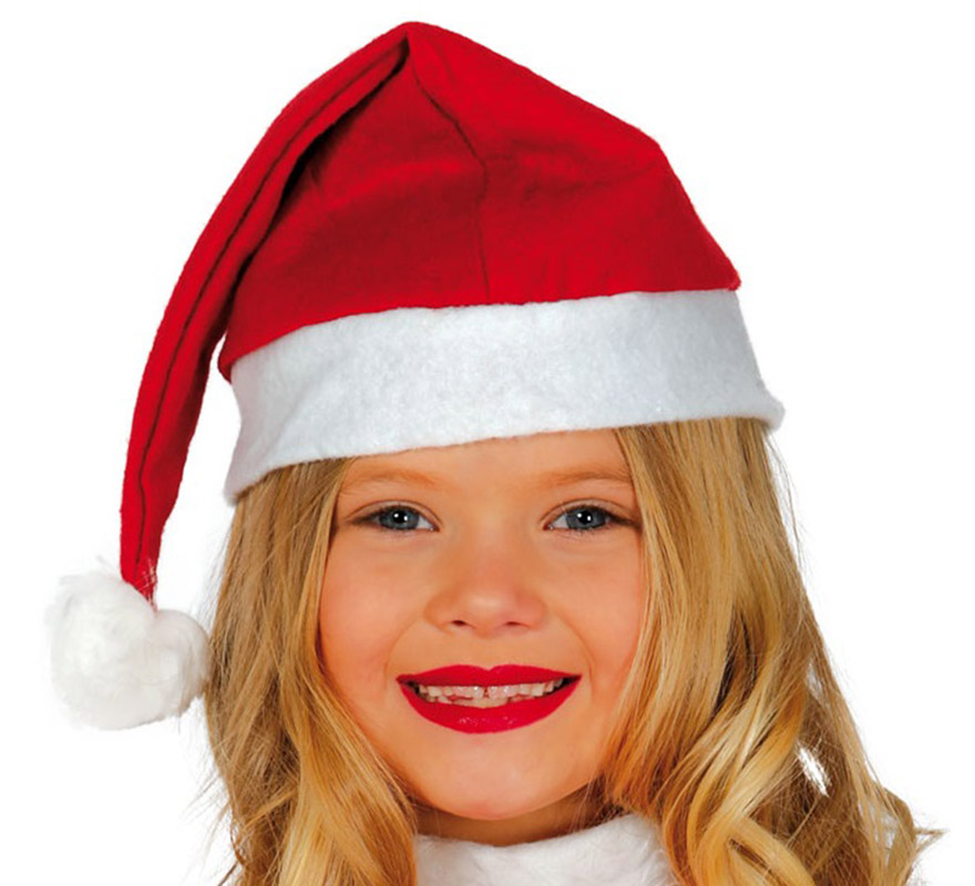 Children's Santa Claus or Mother Christmas hat