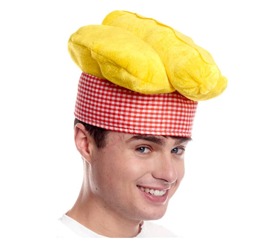 Chapéu de cachorro-quente de espuma