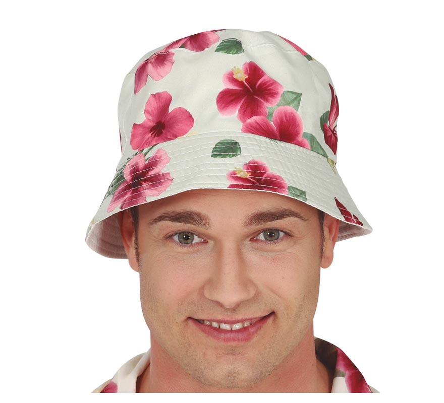 Hawaiian Flower Hat for adults