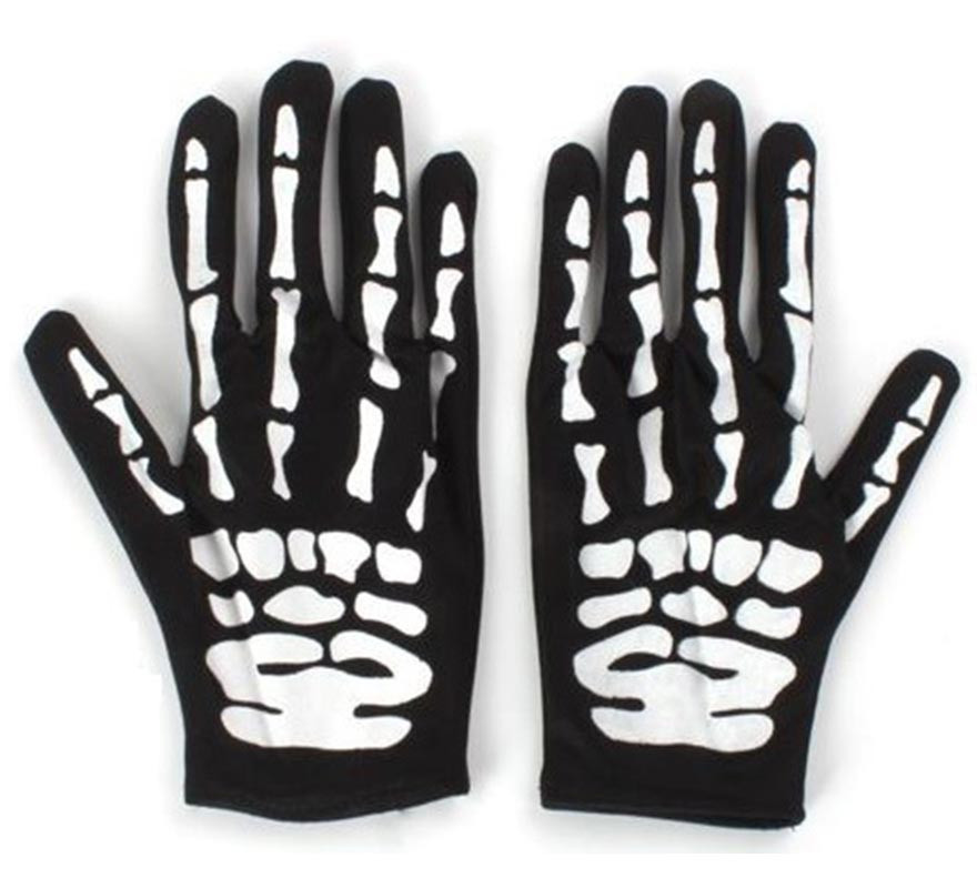 Luvas de esqueleto infantil Luvas de esqueleto infantil