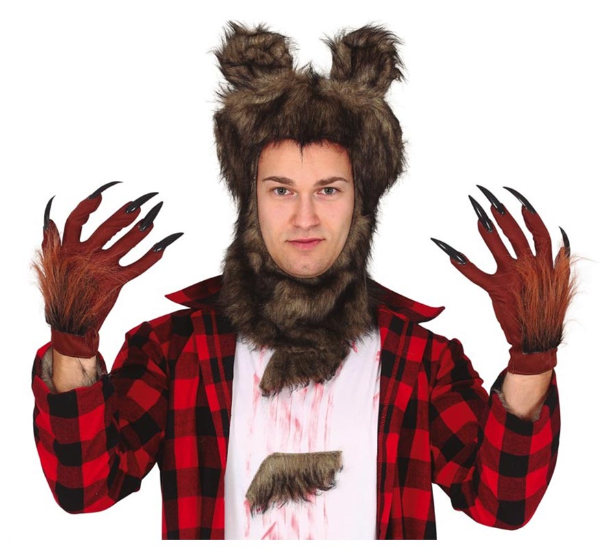 Luvas de Lobisomem com Garras