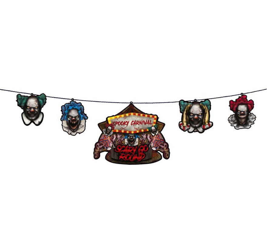 Sinister Circus Garland 200 cm Sinister Circus Garland 200 cm