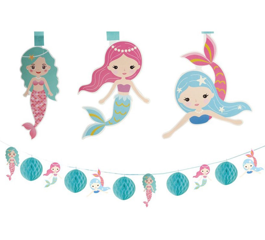 Garland with Balls and Mermaids of 500 cm Garland with Balls and Mermaids of 500 cm