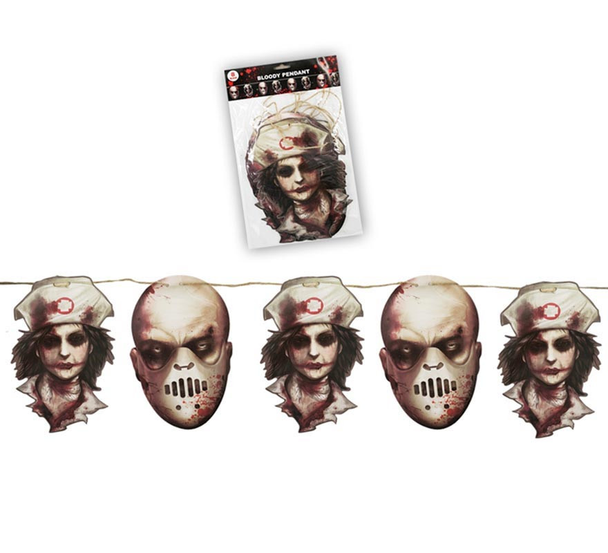 Zombie Nurses Garland of 2.30 meters