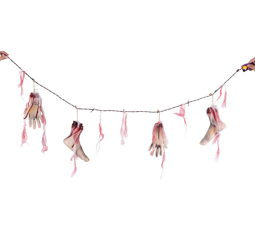 Garland of Amputated Feet and Hands of 270 cm