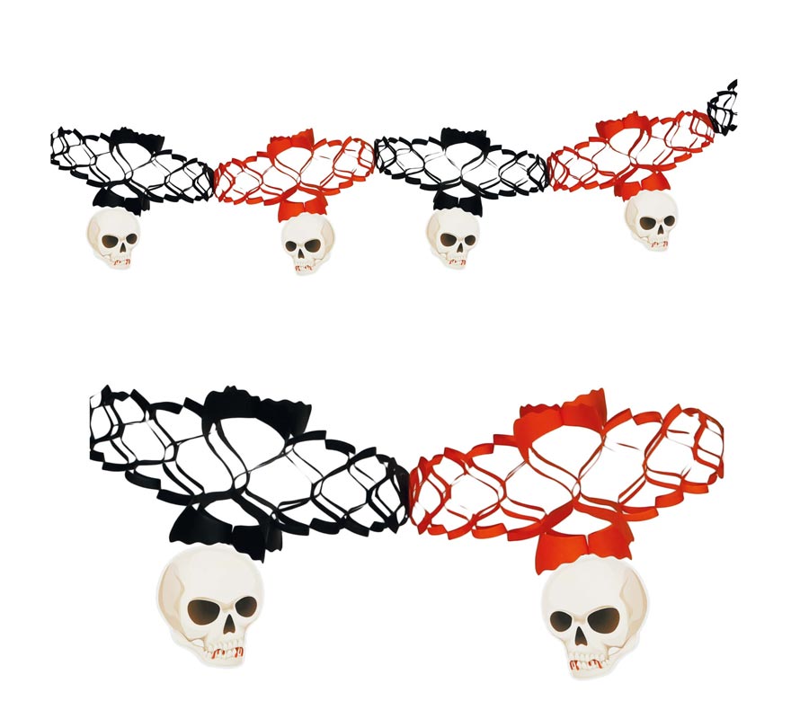 Fantasy skull garland 15x200 cm Fantasy skull garland 15x200 cm