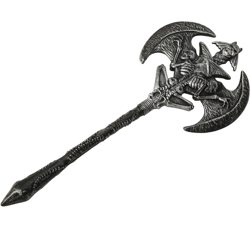 Machado duplo com esqueletos 50 cm