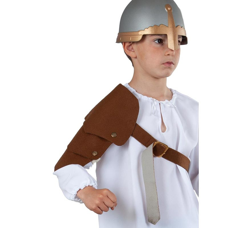Ombreira medieval infantil marrom Ombreira medieval infantil marrom