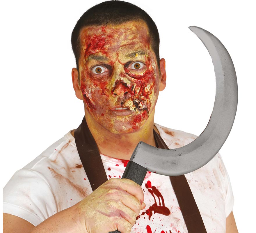 Foice de plástico de 44 cm