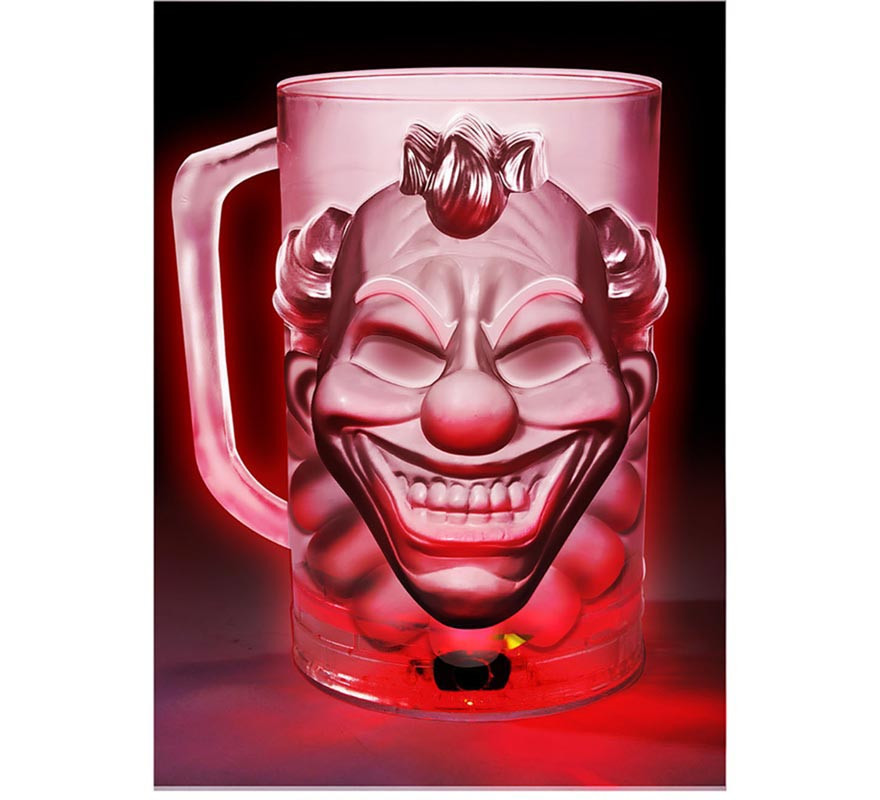 Killer Clown Jug with light 700 ml Killer Clown Jug with light 700 ml