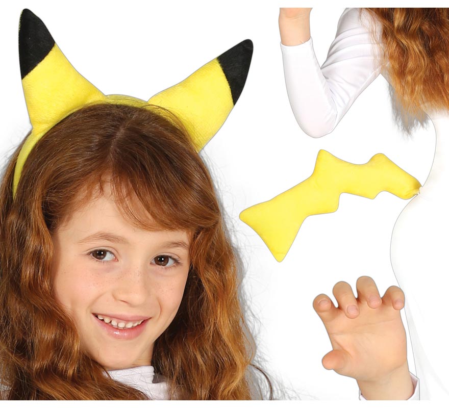 Kit Chinchila Elétrica: Cauda e Orelhas