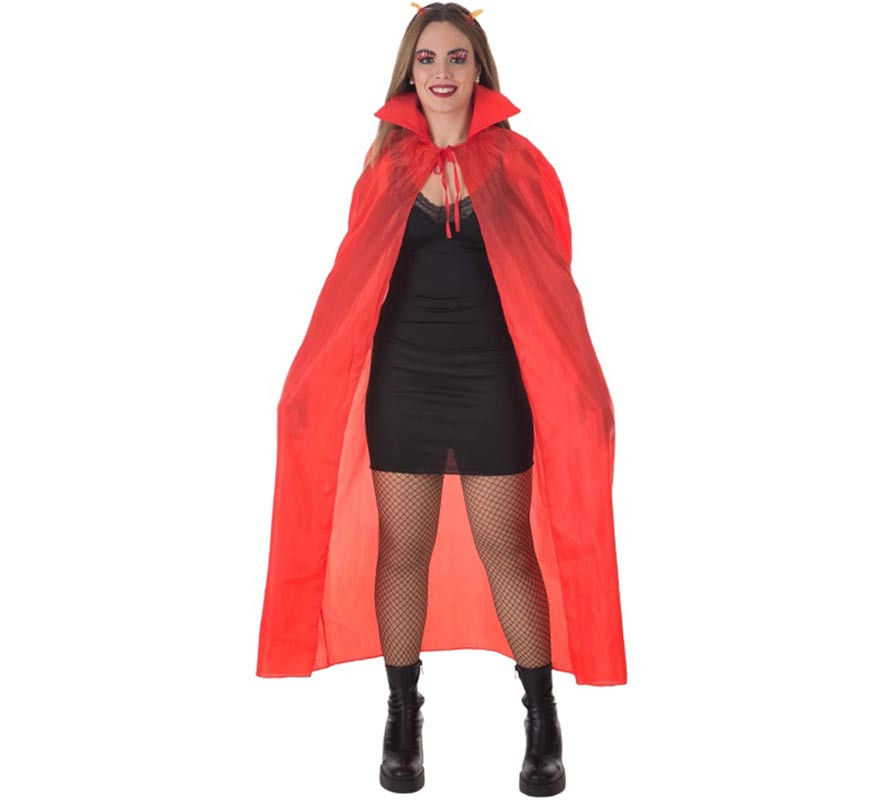 Kit Diabo Adulto: Capa, Chifres e Maquiagem Kit Diabo Adulto: Capa, Chifres e Maquiagem