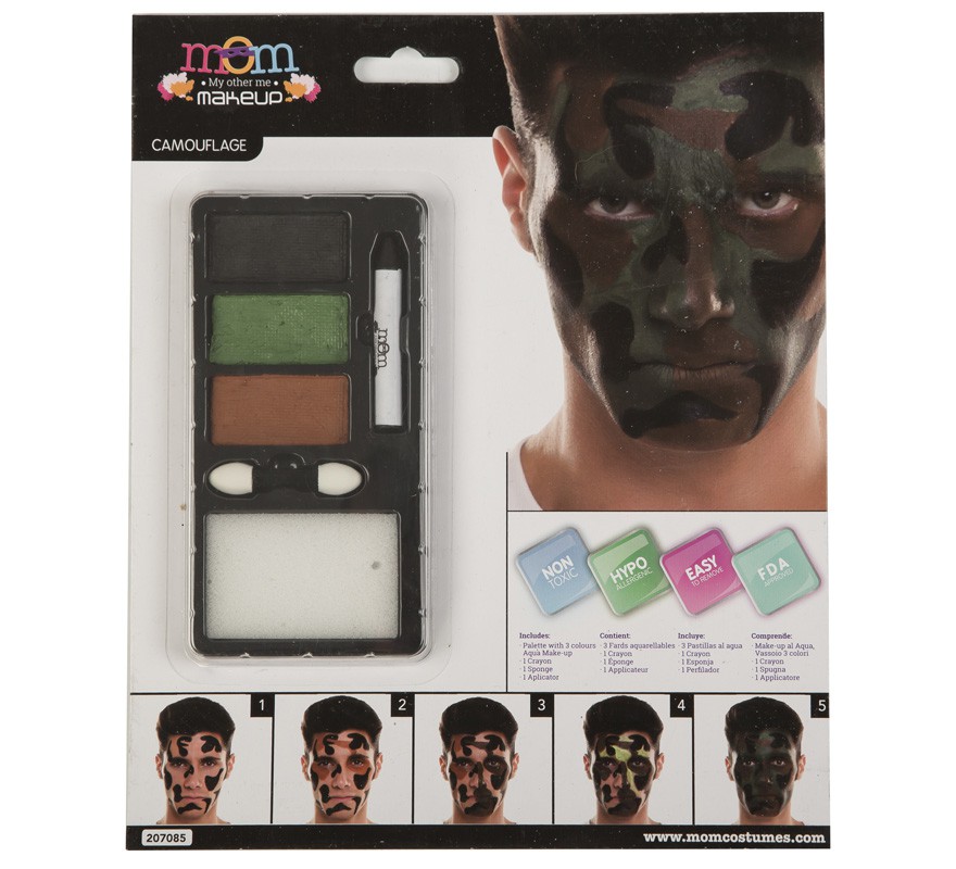 Adult Camouflage Makeup Kit