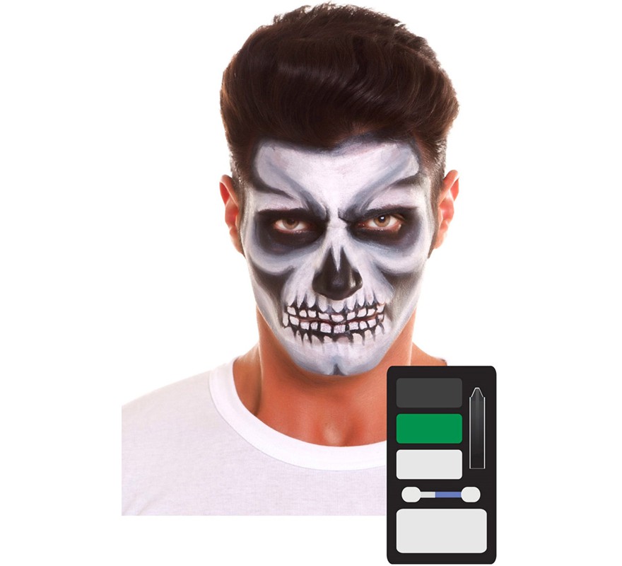 Kit de maquiagem esqueleto