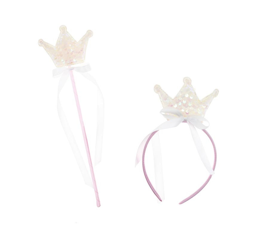 Pearly Princess Kit: Crown and Wand