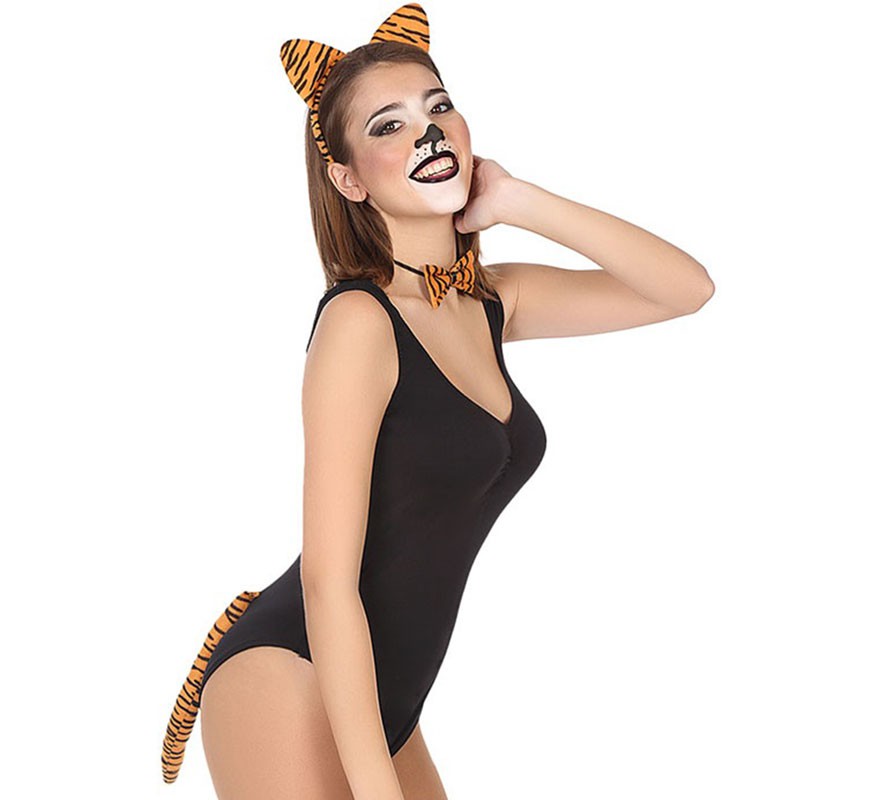 Tigress Kit: Tail, Bow Tie and Ears