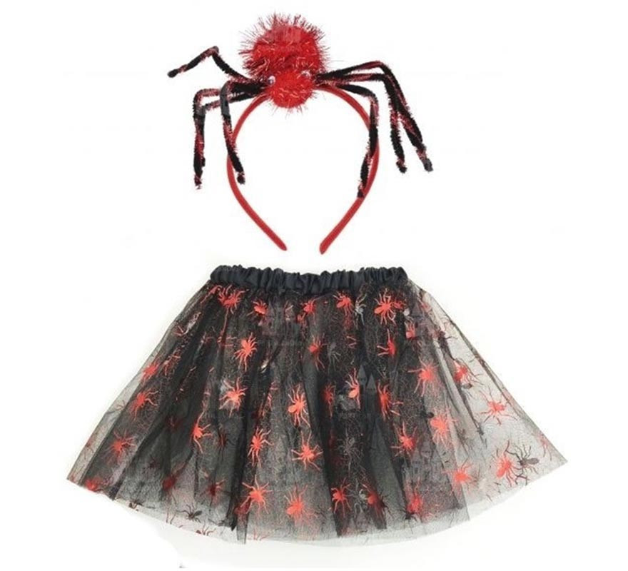 Spider Kit: Skirt and Headband with Spider