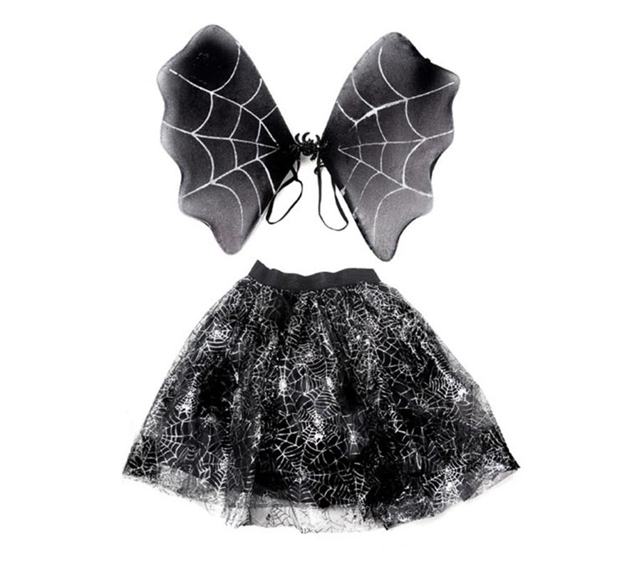 Spiderweb Kit: Tutu and Black Wings