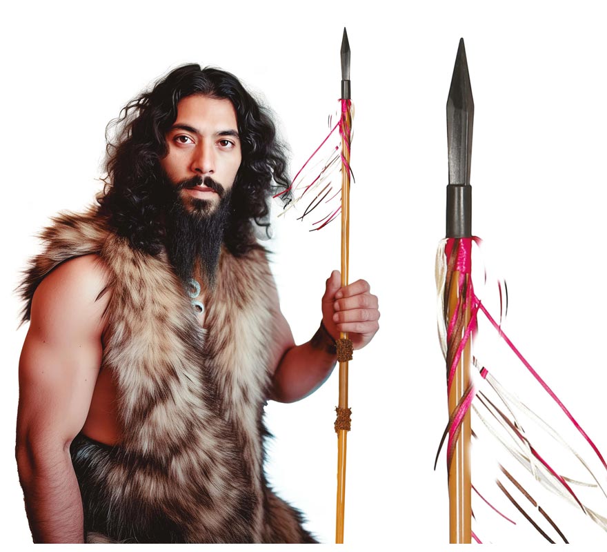 120 cm indigenous spear