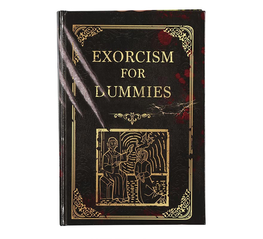 '''Book ''''Exorcism for Dummies'''' 22x15 cm'''