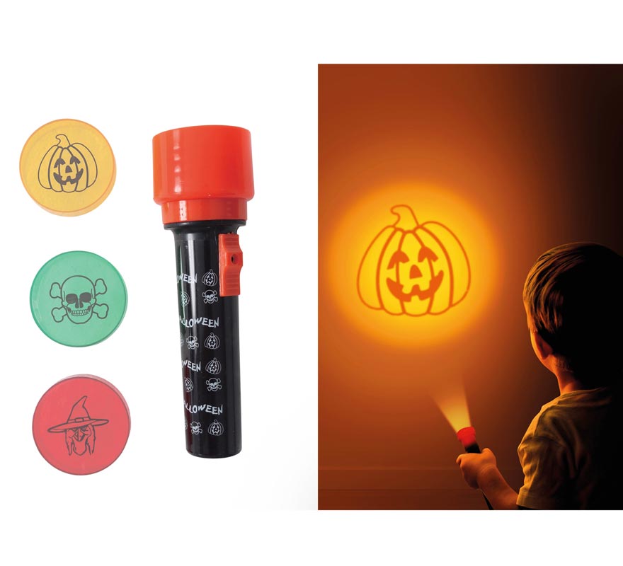 Lanterna com desenhos para o Halloween 18 cm