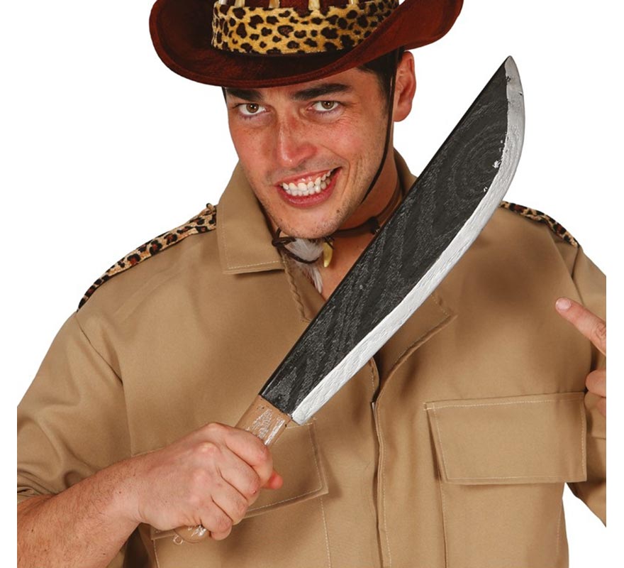 Facão para o Dia das Bruxas Assassino Açougueiro 53 cm.