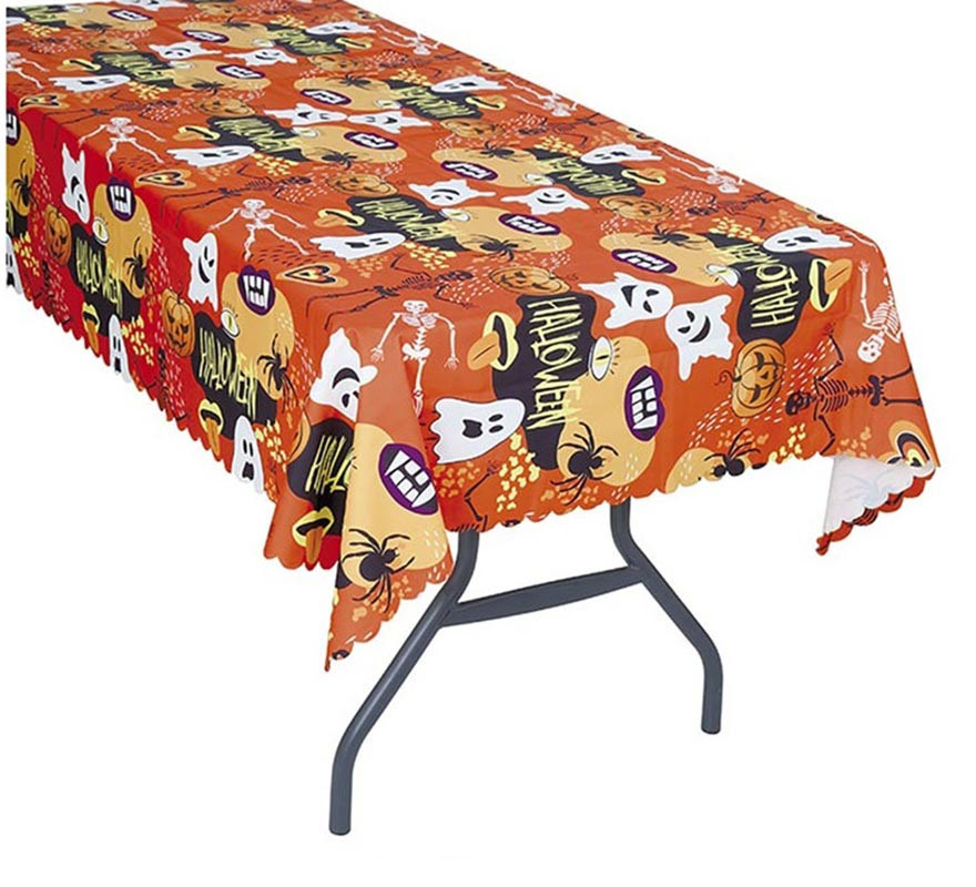 Orange Fabric Tablecloth 177x134 cm Orange Fabric Tablecloth 177x134 cm
