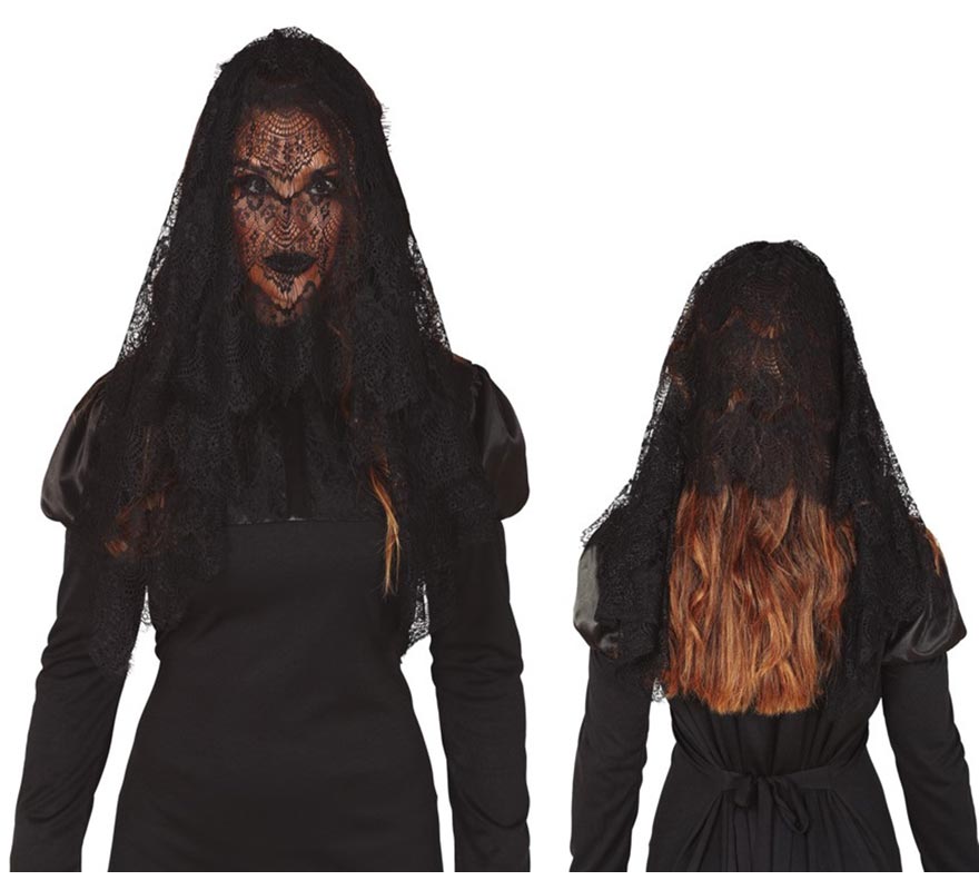 Mantilla or Black Veil