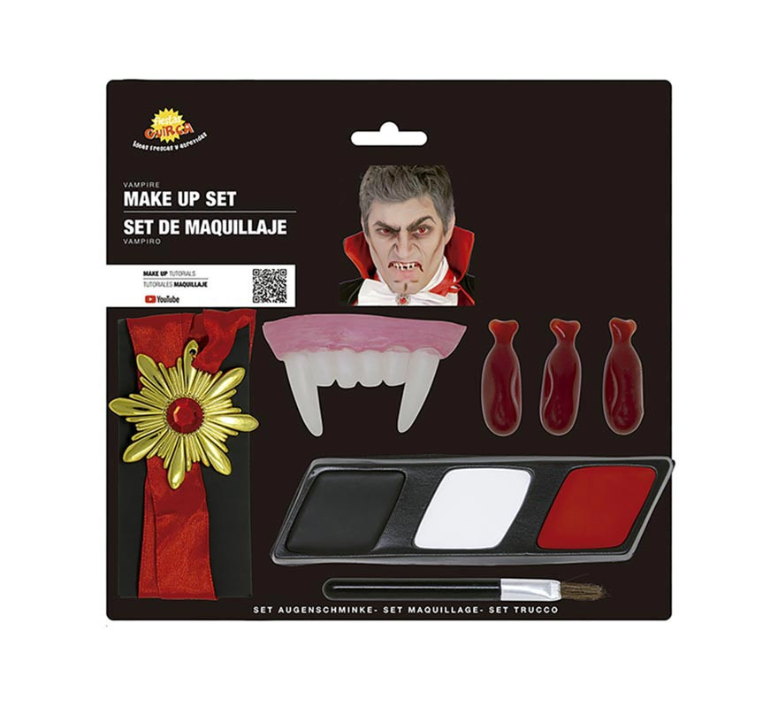 Maquiagem Clássica de Vampiro