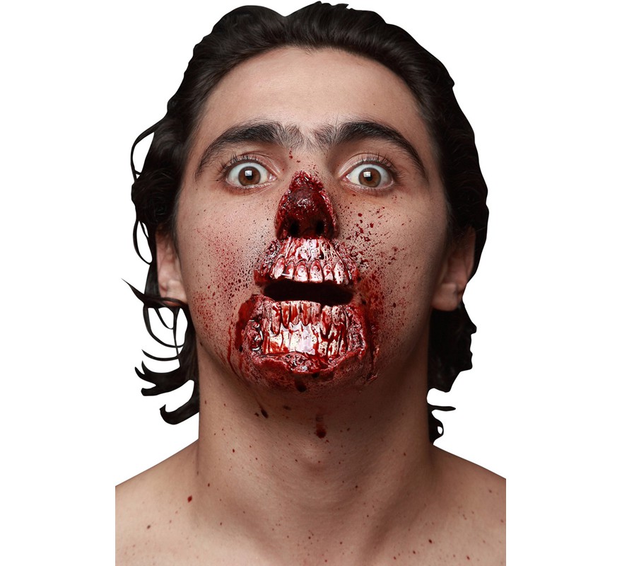 Makeup FXs Latex Zombie Mouth and Nose