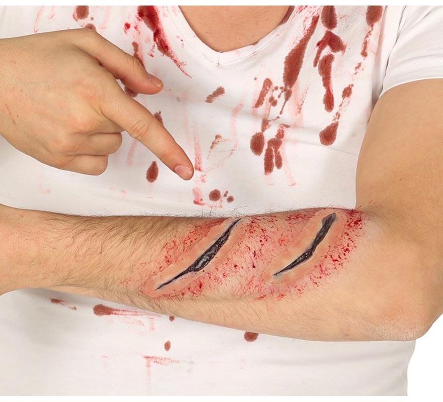 Makeup FXs of 2 Scars