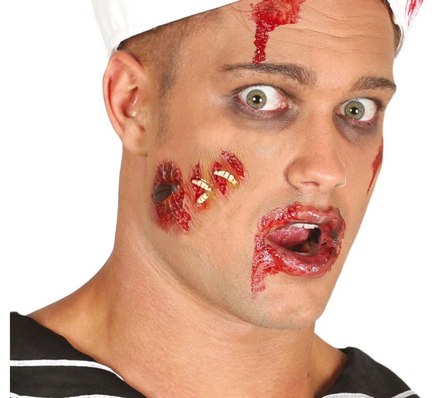 Bug Filled Wound Makeup FXs