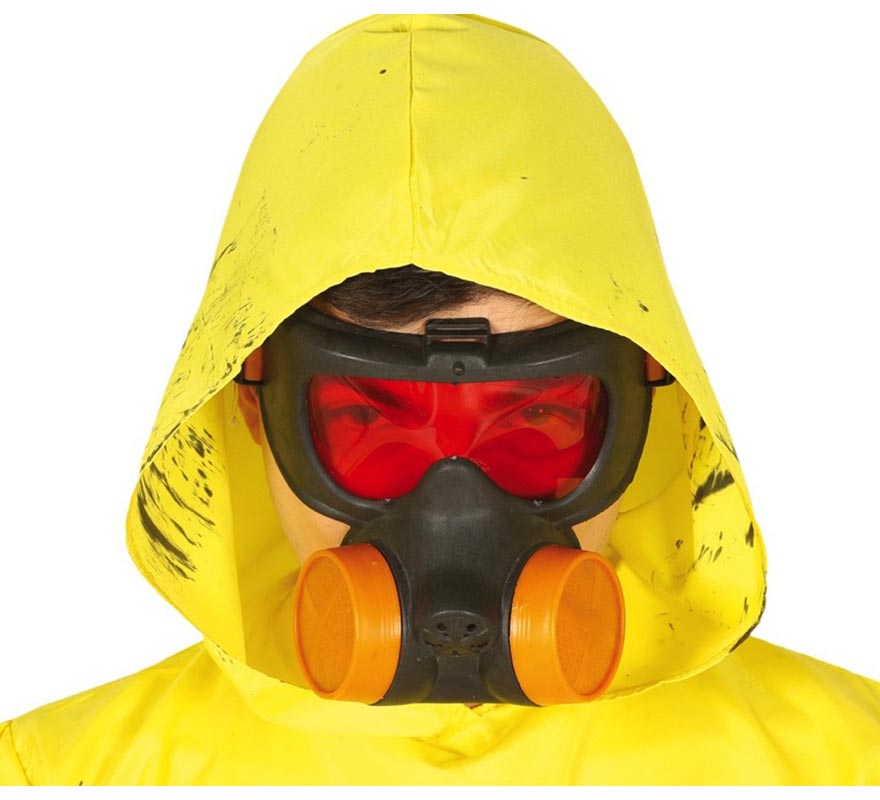 Máscara de gás do professor de química Máscara de gás do professor de química