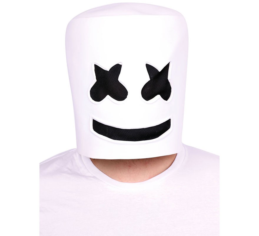 White DJ Mask