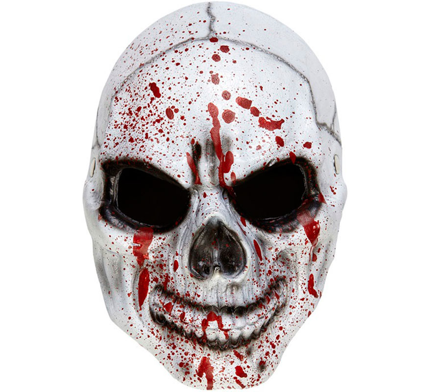 Bloody Skull Latex Mask