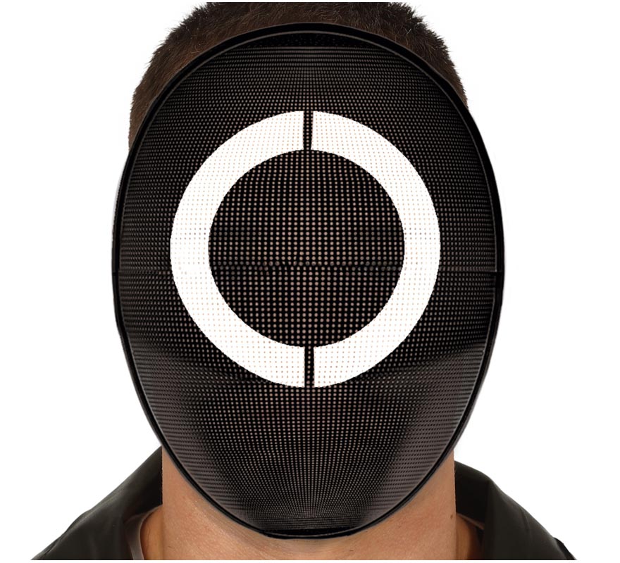 PVC Squid Game Henchman Circle Mask