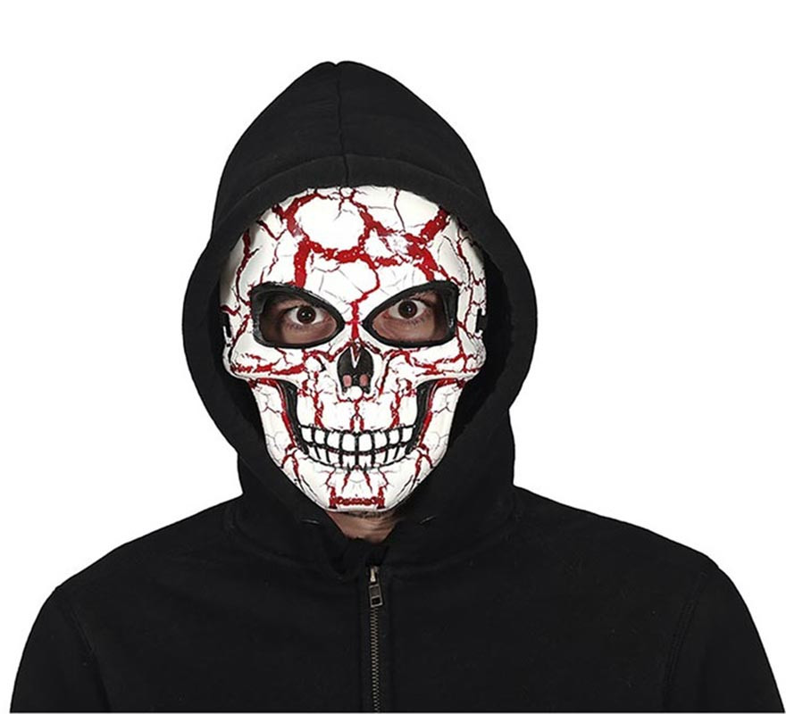 PVC Bloody Skull Mask