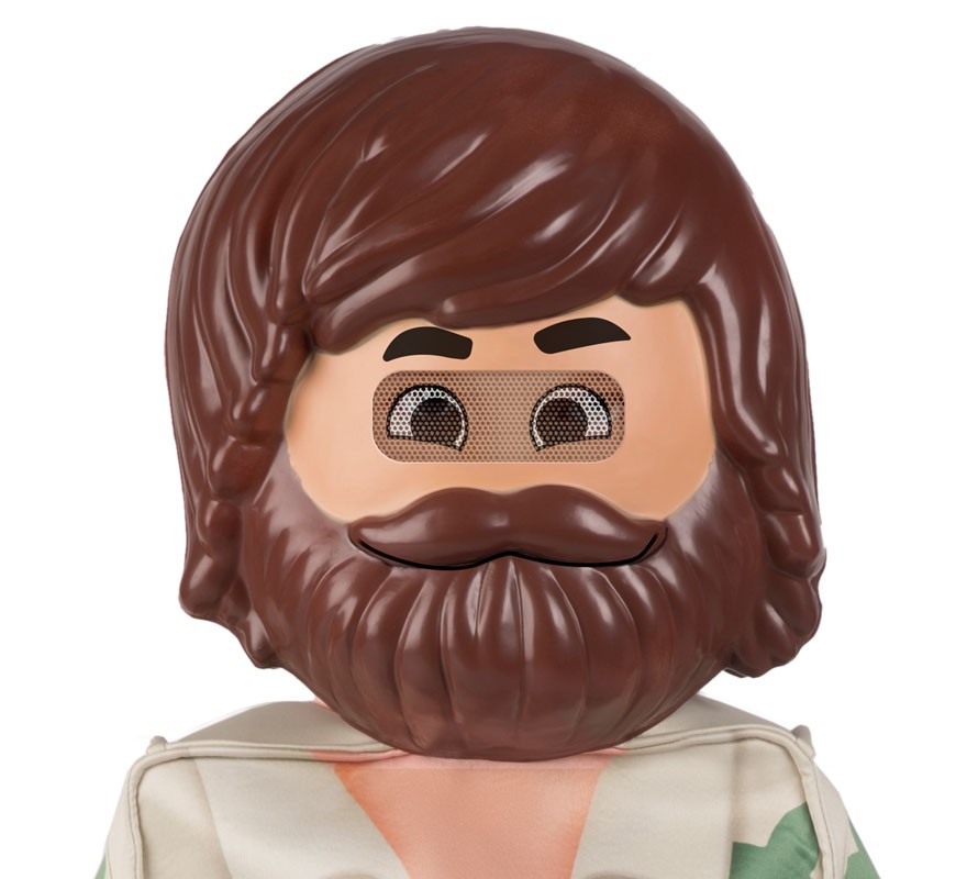 Máscara de Del da Playmobil: o filme