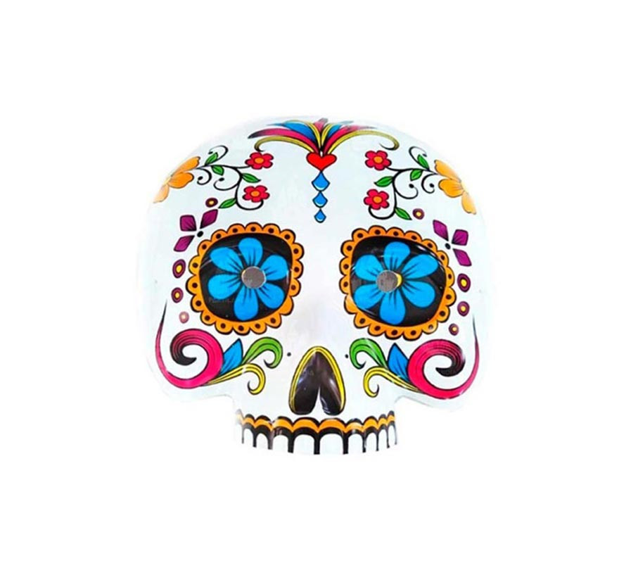 Flowered Day of the Dead Mask