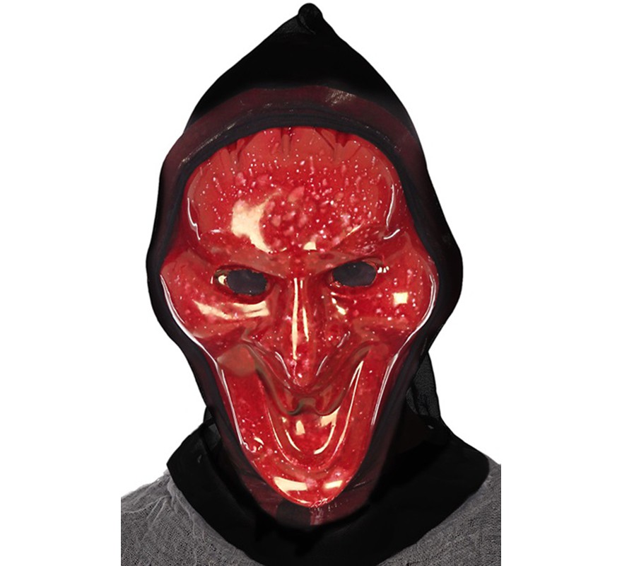 Máscara do Diabo com Capuz