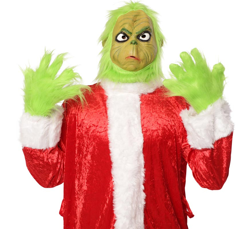 Green Anti-Christmas Elf Mask