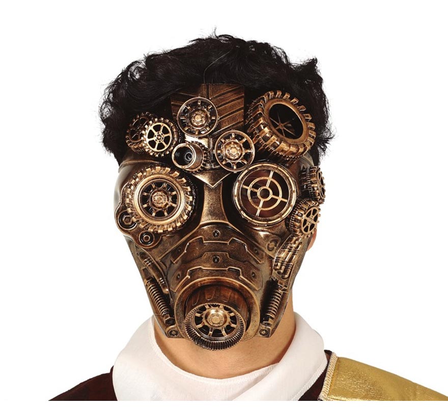 Máscara Steampunk Gear