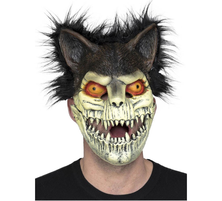 Cat Skeleton Mask with Ears Cat Skeleton Mask with Ears