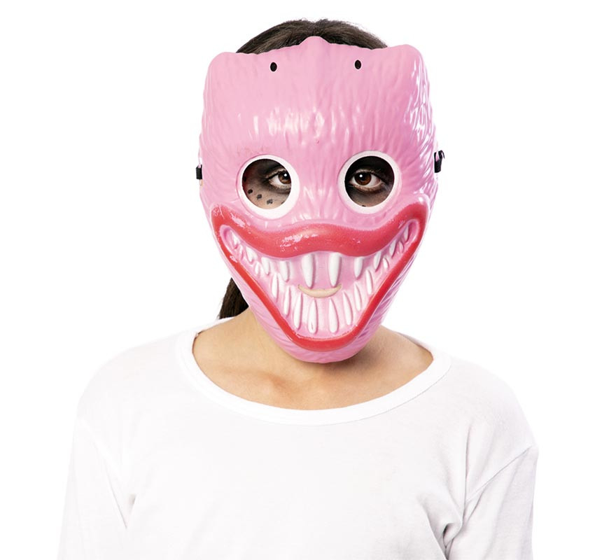 Pink Hug Monster Mask from Video Games Pink Hug Monster Mask from Video Games
